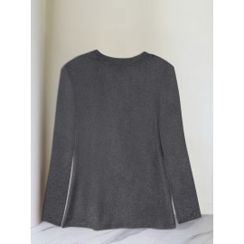 Women'S Inspirational Long Sleeve T-Shirt - 