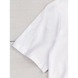 Casual Bird Lover's Printed Crew Neck T-Shirt - Women's Short Sleeve Top - Women's Clothing